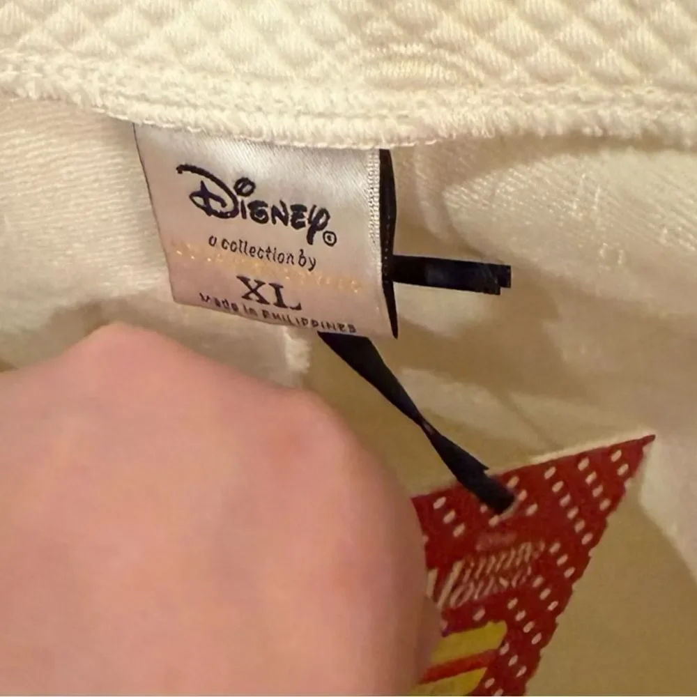 Disney Ivory Textured Skater Skirt